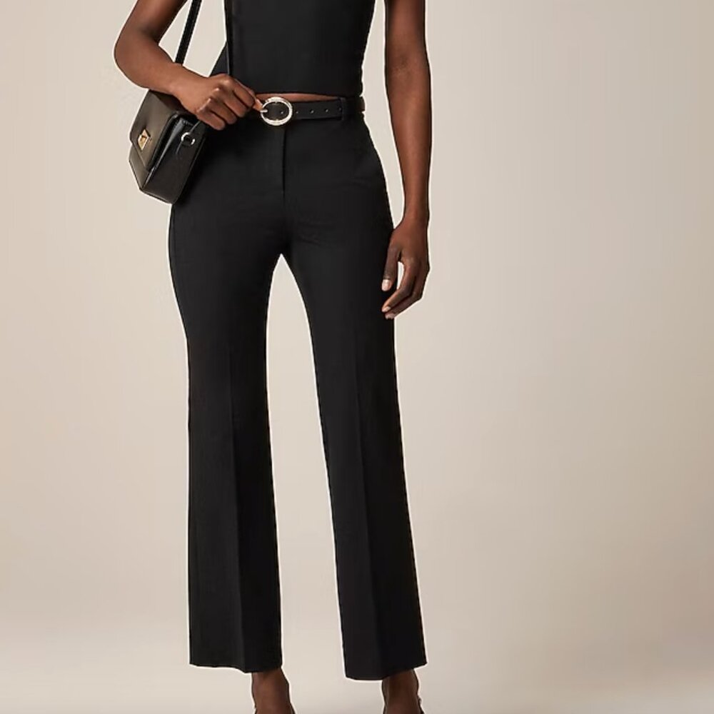 NWT J. Crew Kaya pant in bi stretch cotton blend - Size 2